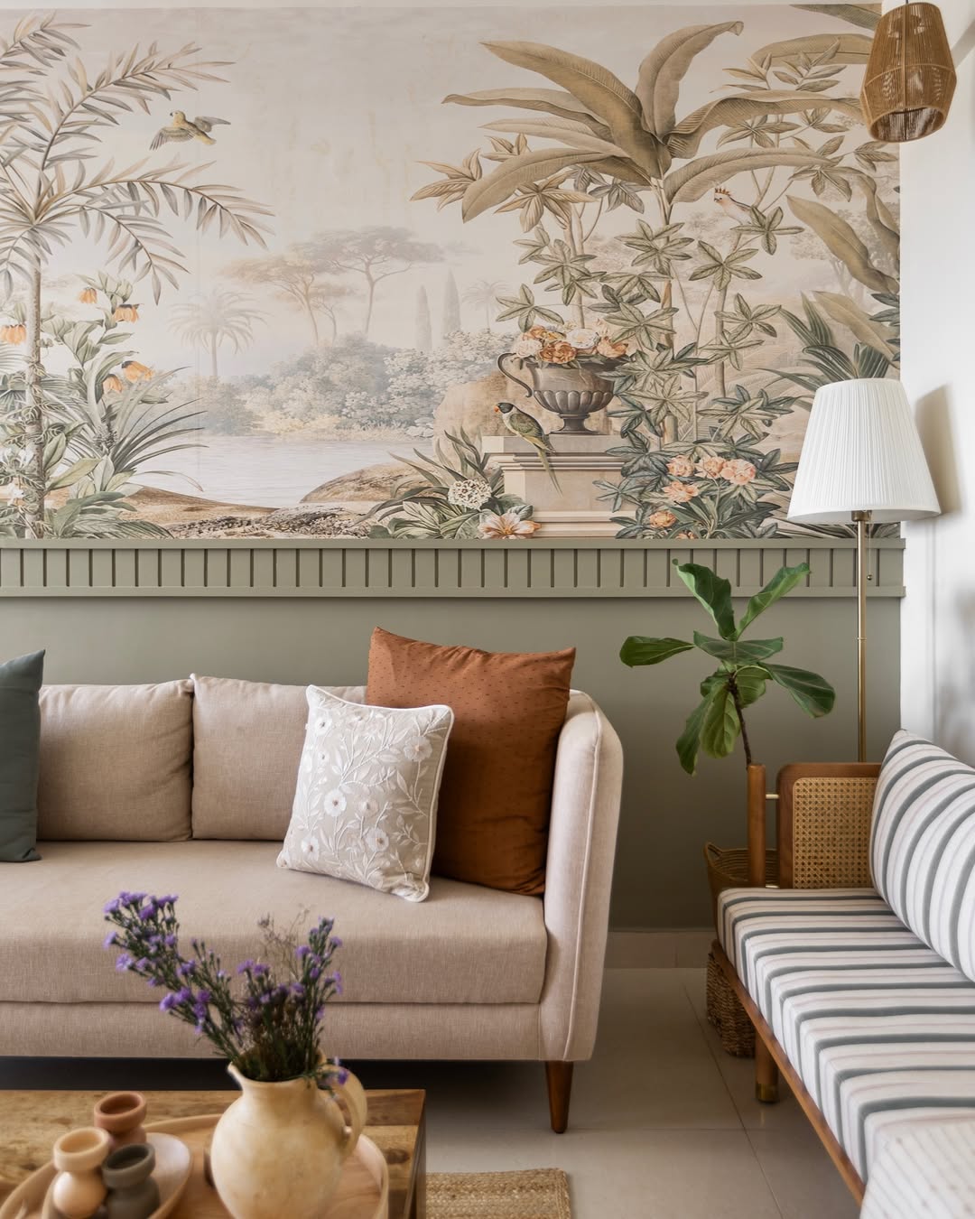 Photowall mural adds character instantly
