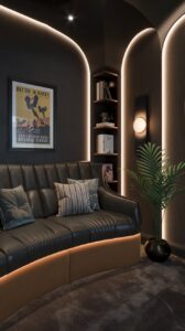 Textured Apartment Renovation Clutter-Free photo