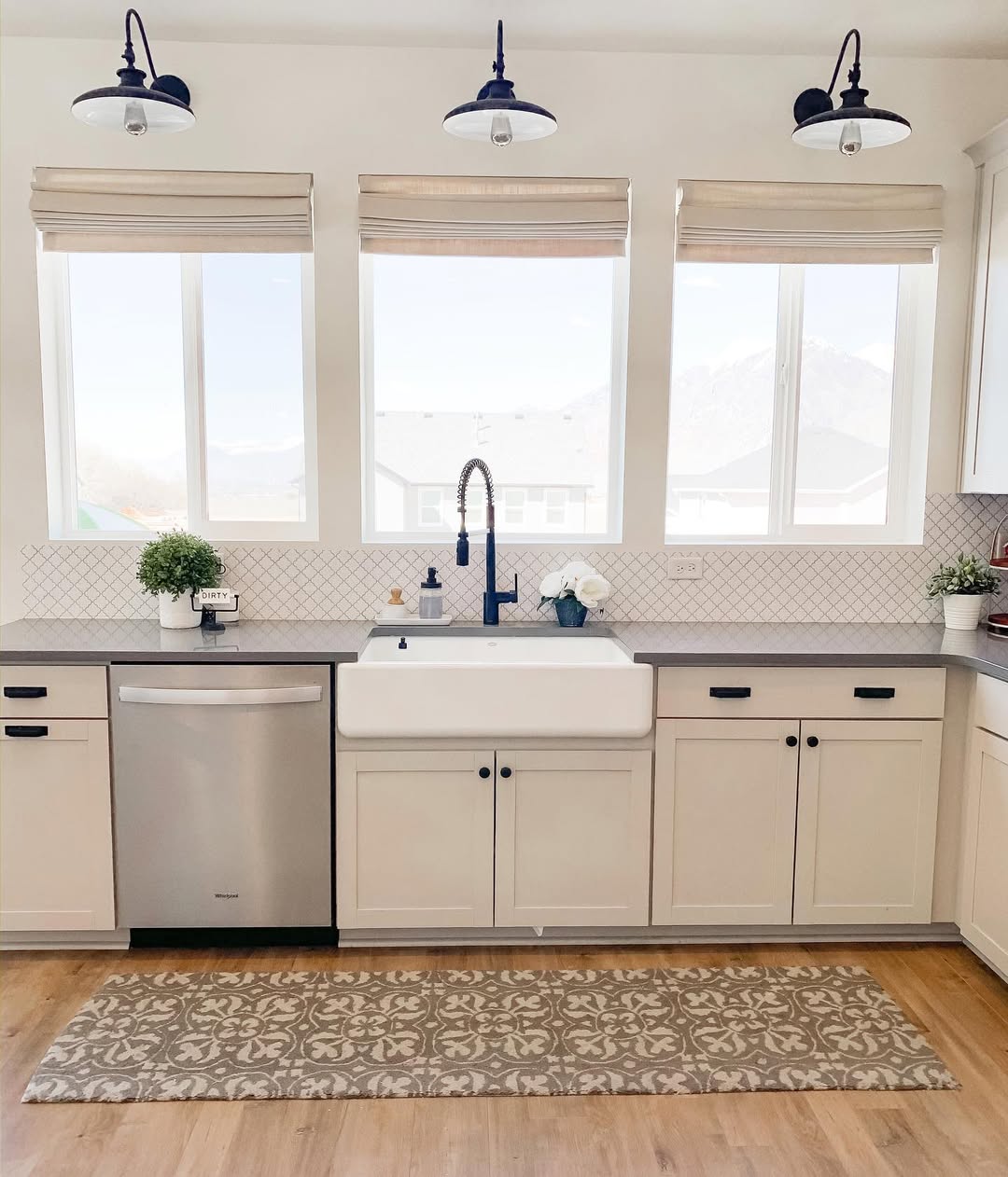 Peel-and-Stick Backsplash