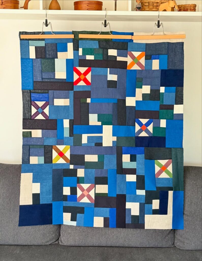 How Abstract Quilts Bring Modern Artistry Into Home Design