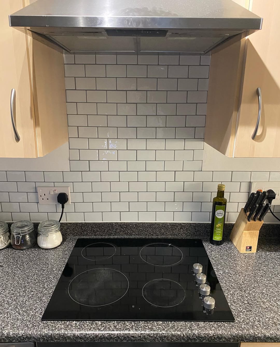 Stick-on tiles upgrade kitchens in minutes