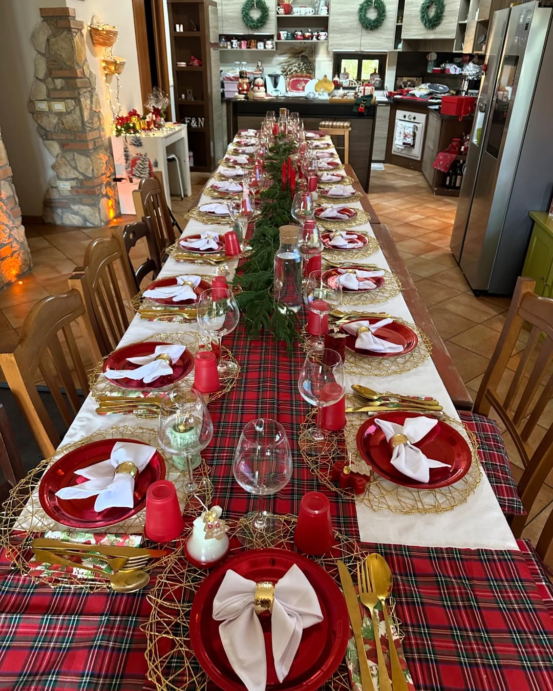 Bold tartan patterns = instant holiday cheer