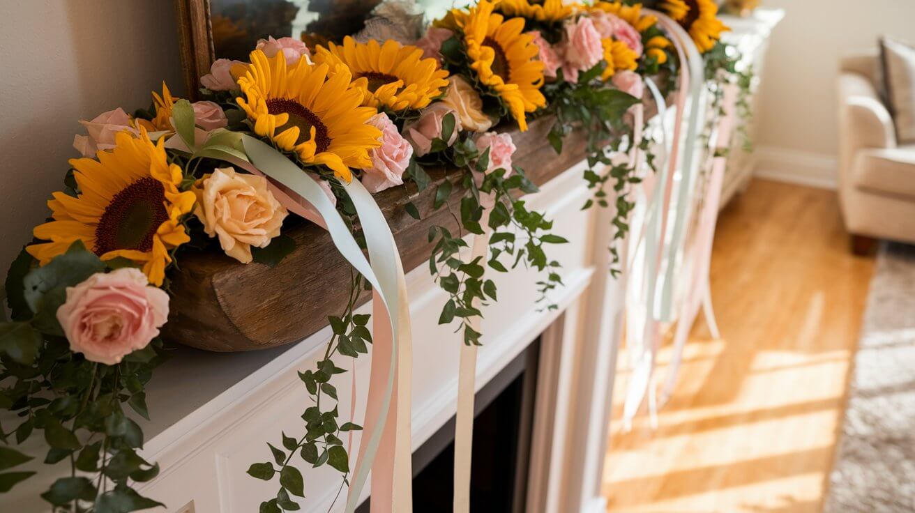 Summer Mantel Decor Ideas