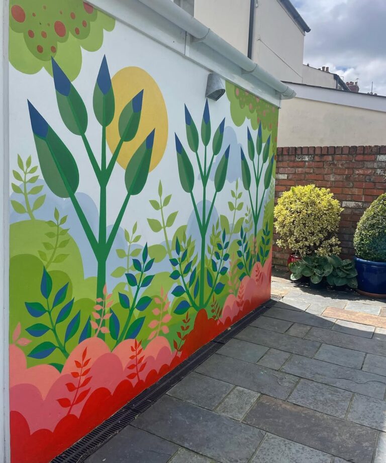 Transform Your Outdoor Space With Garden Murals That Tell a Story