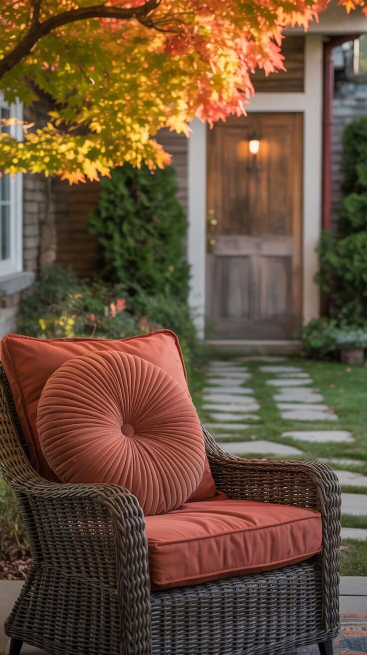 Warm cushions for fall vibes