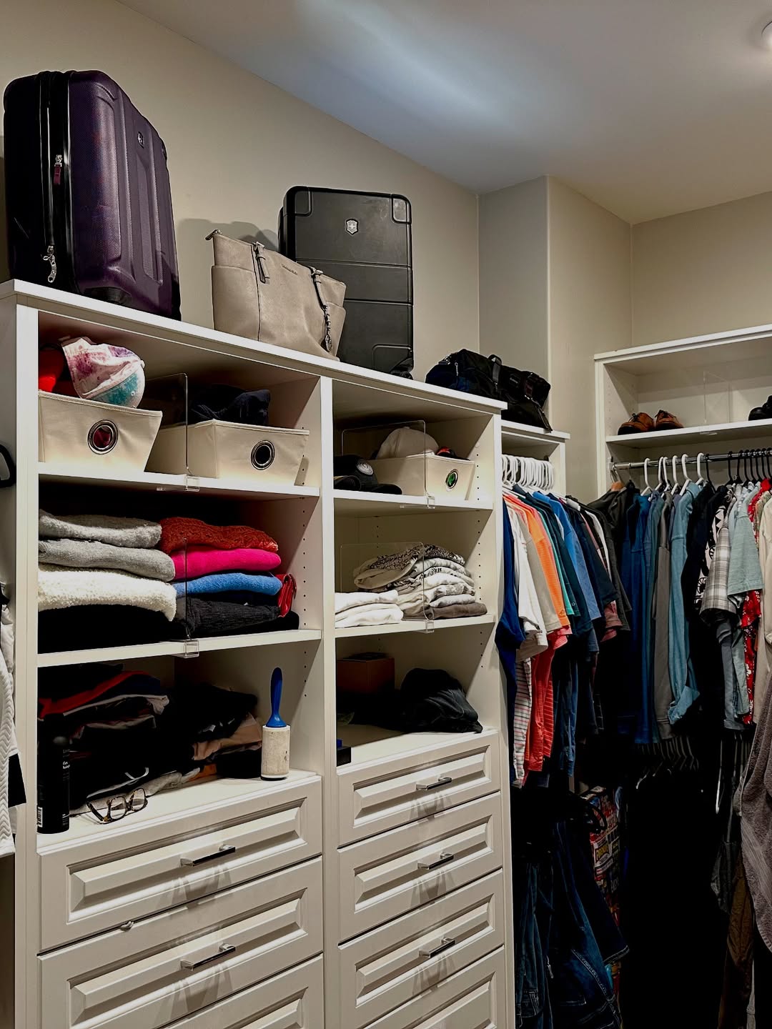 Do closet organization by how you live