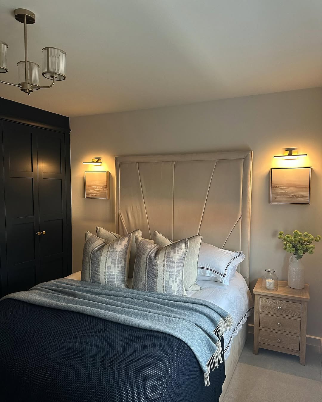 Cozy lights for bedroom refresh