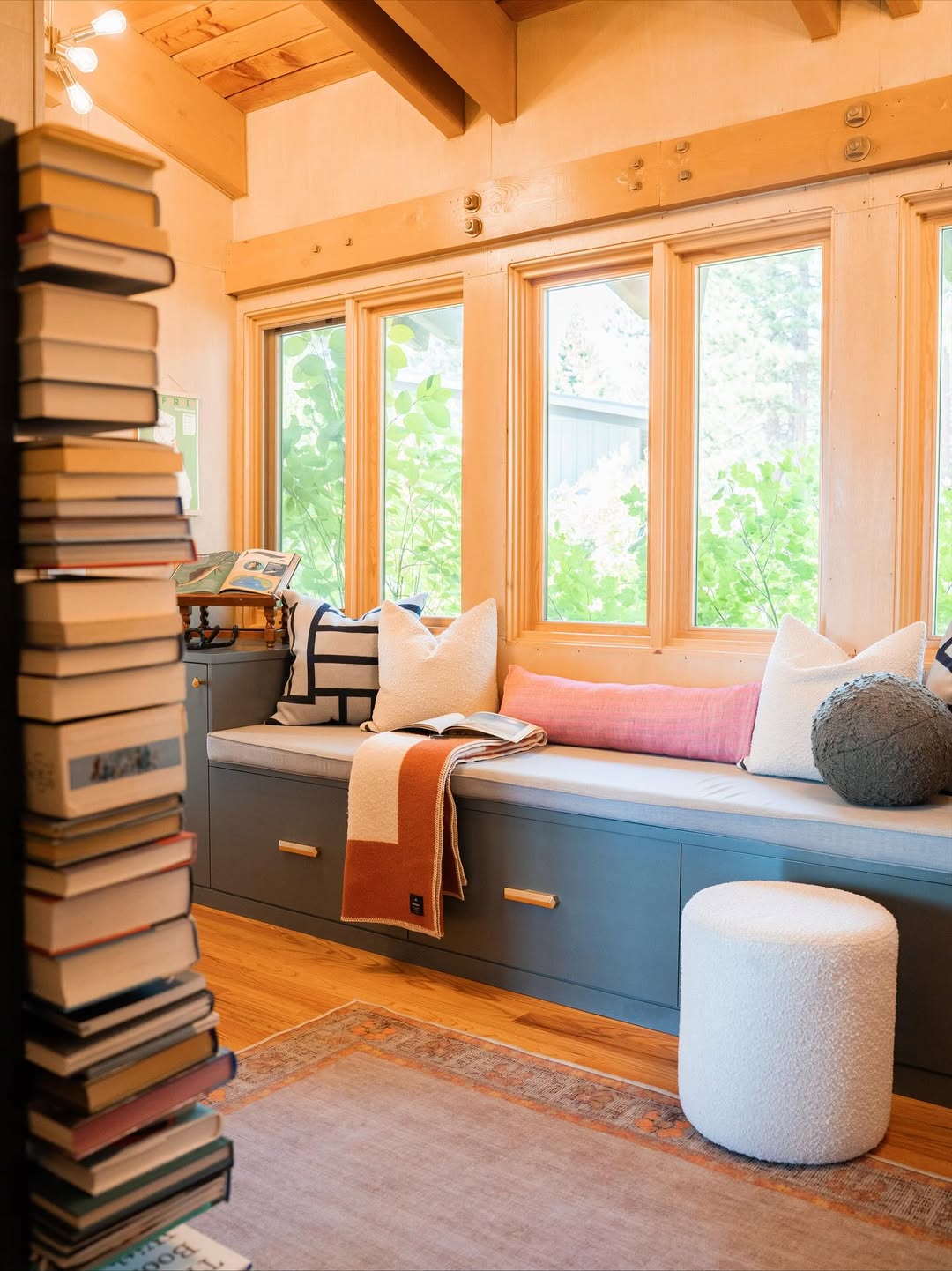 Pick a seat that you find comfortable