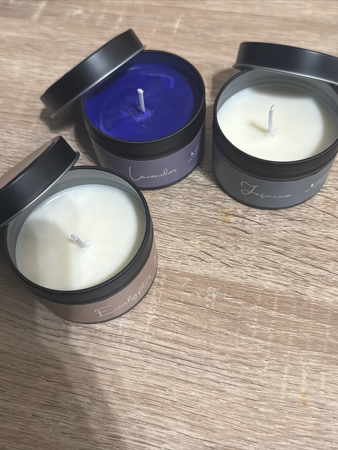 Scented candles