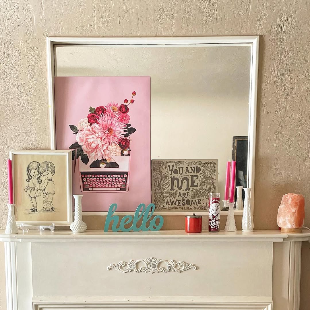 Decorate in a way so that you can use the decor after Feb 15th