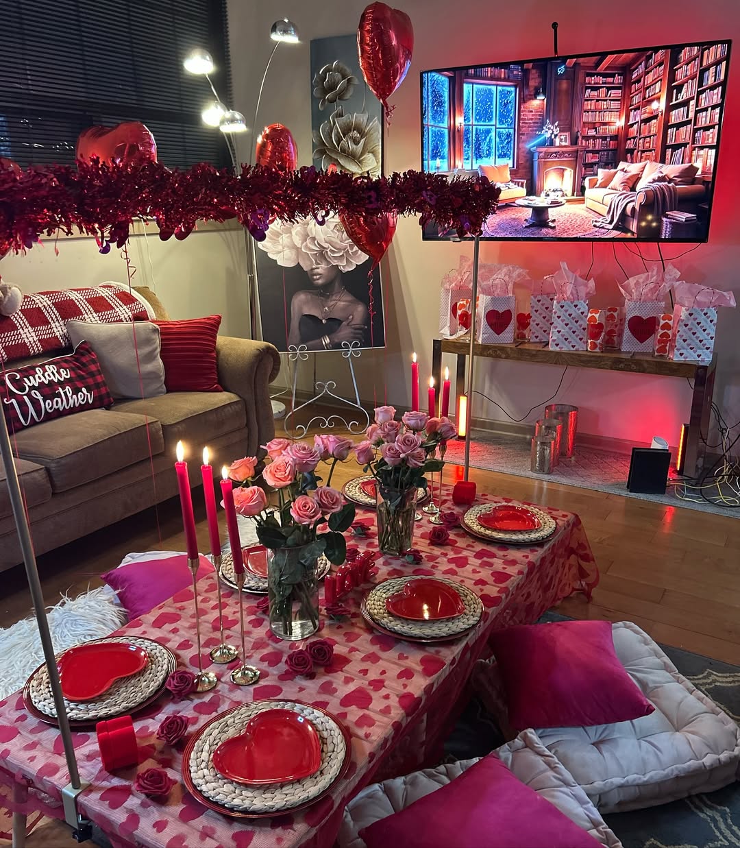 Pretty yet open and personal