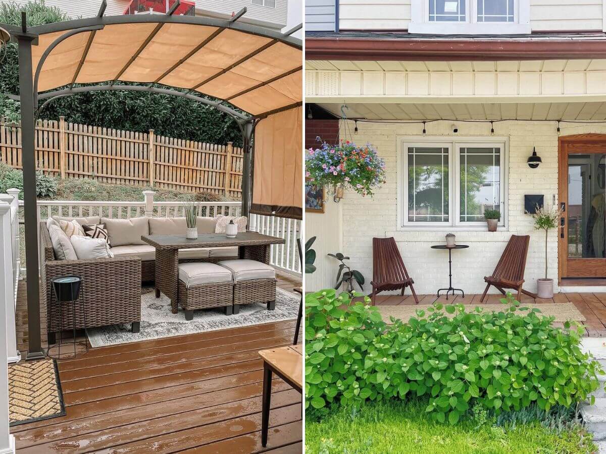 Outdoor summer styling