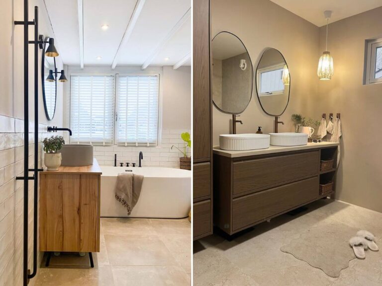 Japandi bathroom ideas