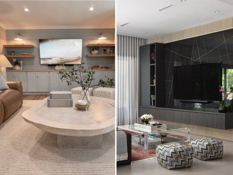 living room tv wall ideas