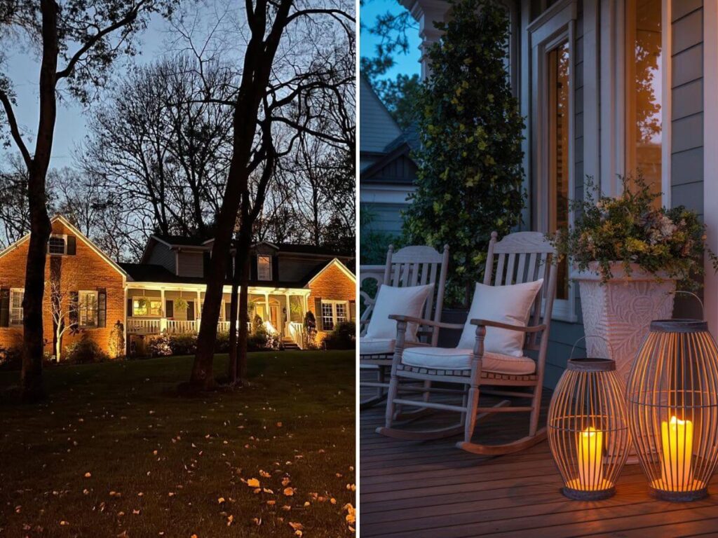 Front Porch Lighting Ideas That Feel Cozy at Night