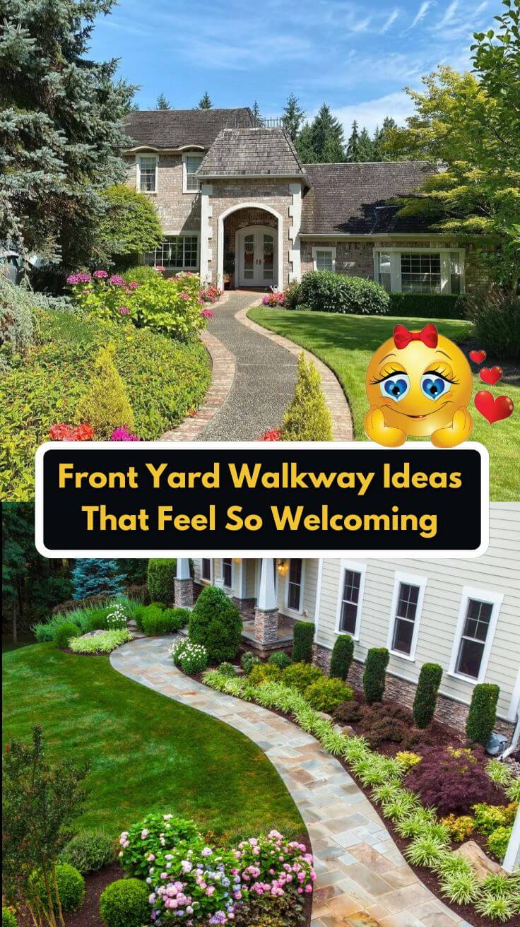 Front Yard Walkway Ideas