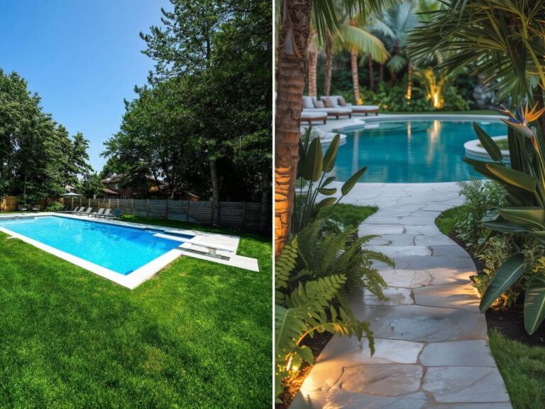 backyard pool landscaping ideas